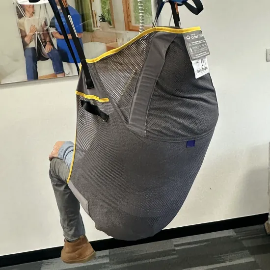 Full Back Net Sling (With Padded Legs) Rear