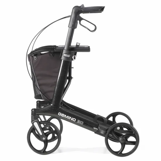 Sunrise Gemino Carbon Rollator Left