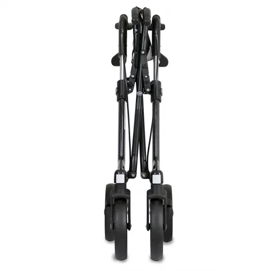 Sunrise Gemino Carbon Rollator Folded