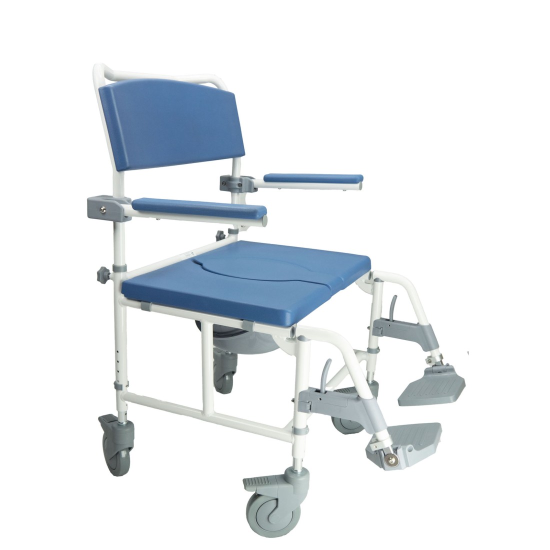 Aston Shower Assisted Commode Chair | Durable Shower Commode Chair