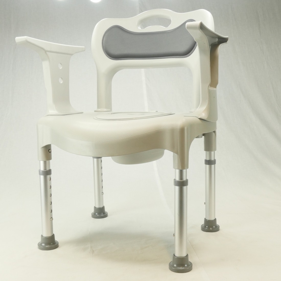 Folding Height Adjustable Shower Chair Bath Chair For Elderly - Medical - View #5