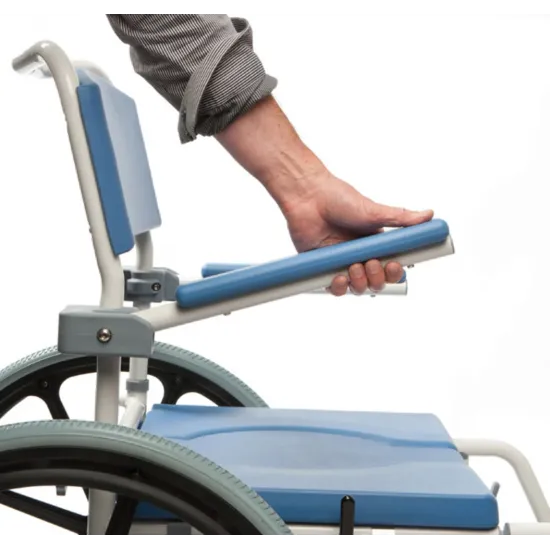 Aston Self Propel Shower Commode Chair