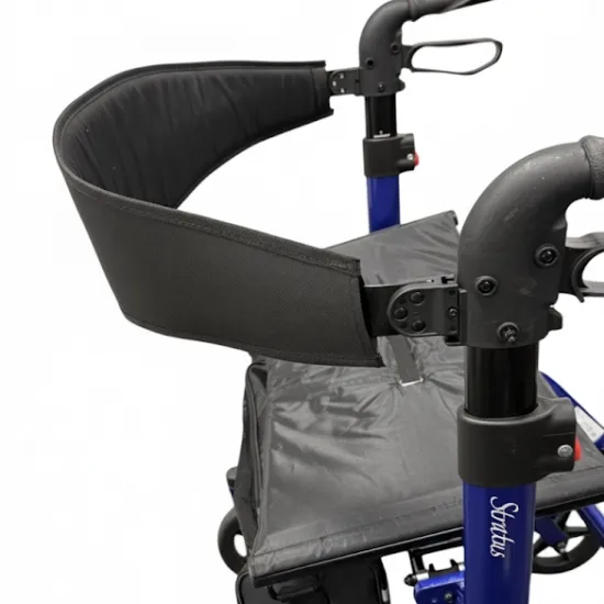 Stratus Bariatric Rollator With Suspension  backrest