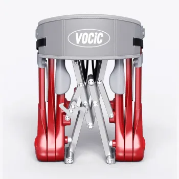 VOCIC Z35 PackGo Folding Rollator for Compact Travel - sitting patient