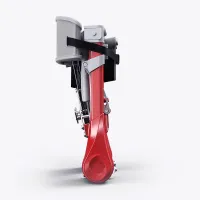 VOCIC Z35 PackGo Folding Rollator for Compact Travel - travel folded