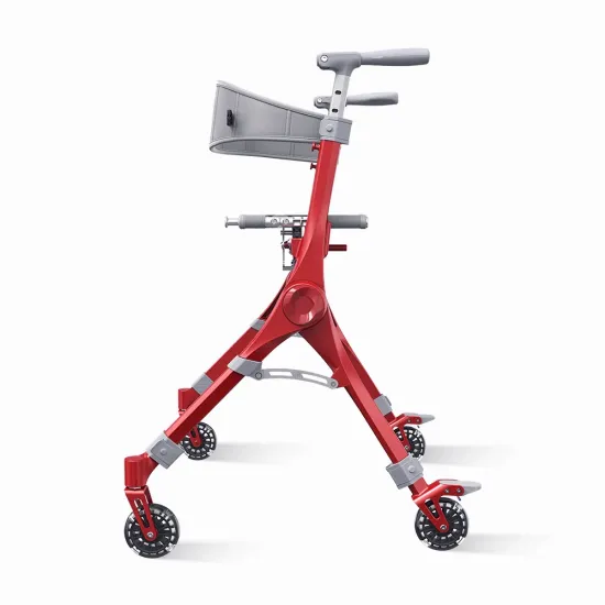 VOCIC Z35 PackGo Folding Rollator for Compact Travel - side view