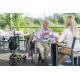 Gemino Folding Lightweight Rollator