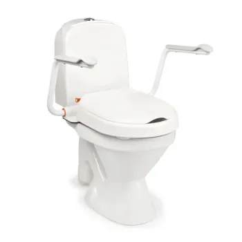 Etac Hi-Loo Fixed Raised Toilet Seat with Optional Arm Supports