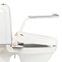Etac Hi-Loo Fixed Raised Toilet Seat with Optional Arm Supports