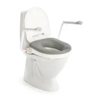 Etac Hi-Loo Fixed Raised Toilet Seat with Optional Arm Supports