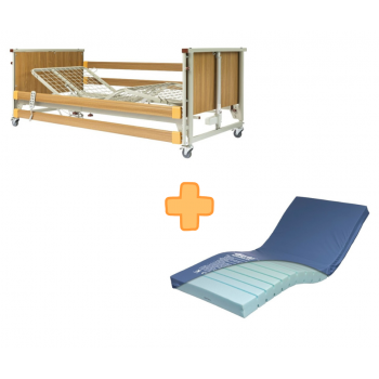 Invacare Hospital Bed & Pressure Mattress Package
