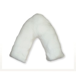 MRSA Resistant Wipe Clean V-Shape Pillow