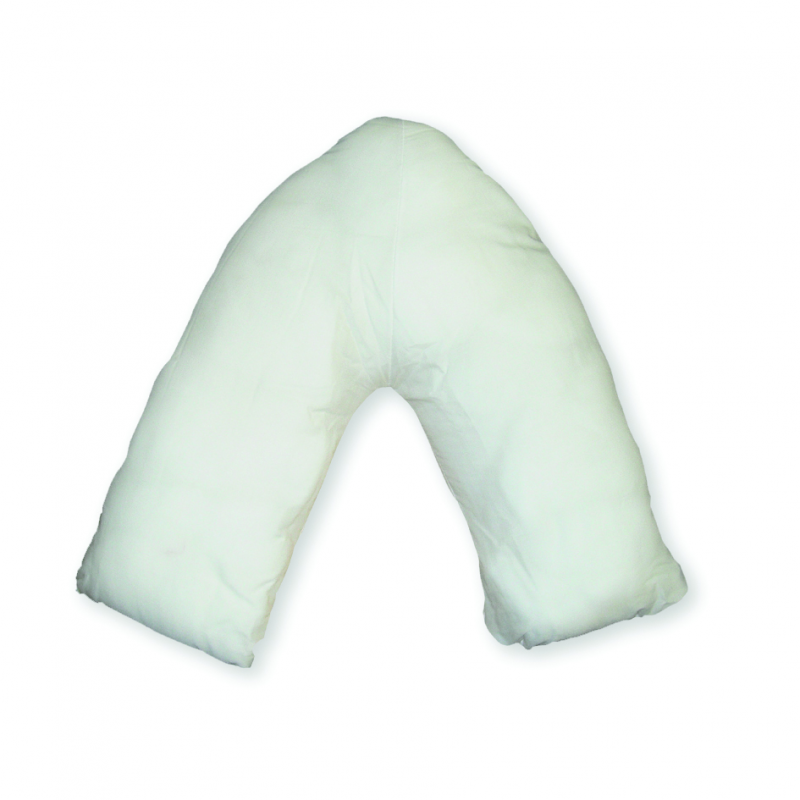 MRSA Resistant Wipe Clean V Shape Pillow Flame retardant V Shaped Pillow | Wipe