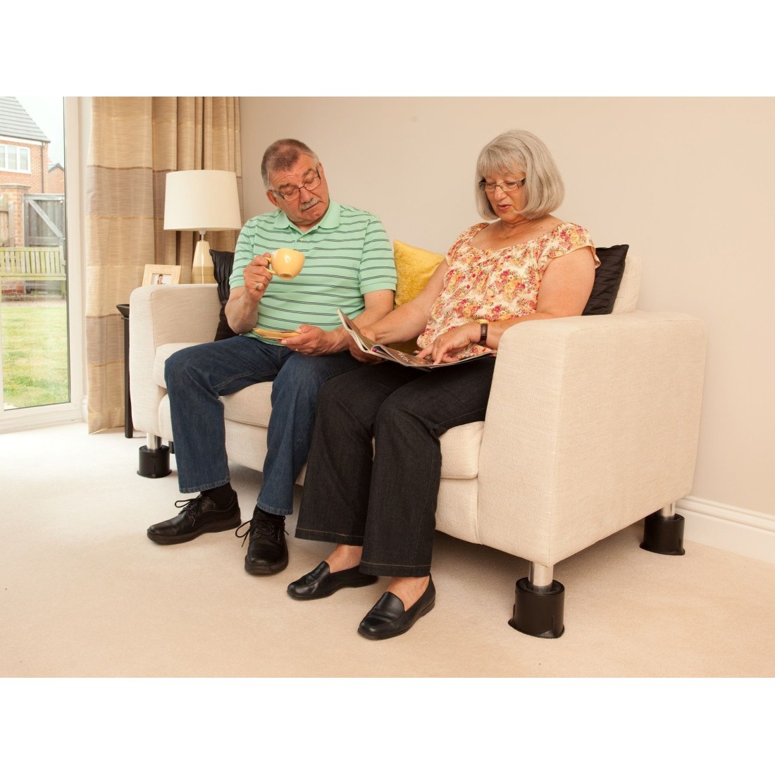Adjustable Furniture Raisers | Langham SureGrip