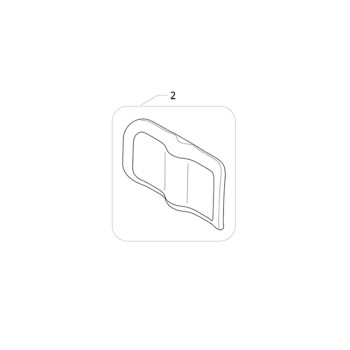 Invacare Roze Knee Pad Assembly