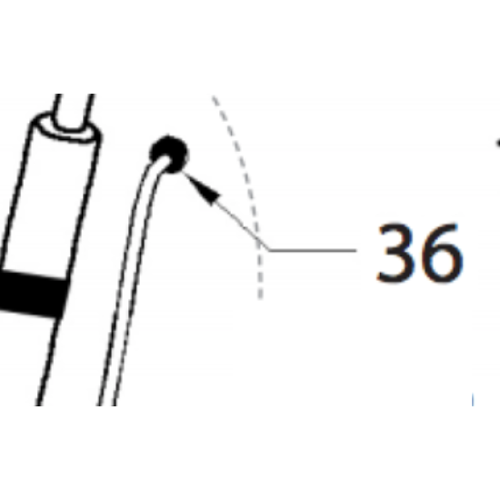 Oxford Dipper Hydraulic pump handle knob