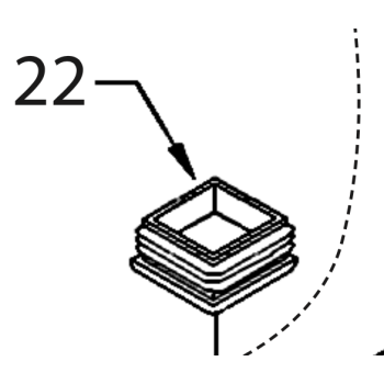 22 - Grease bung
