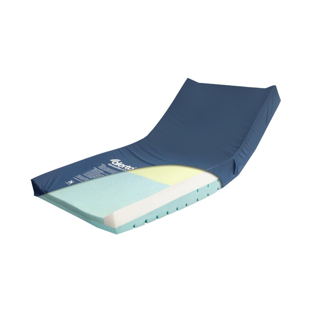 Curated visual reference: Gallery Detail: Alerta Sensaflex 5000 Memory Foam Sensagel Heel Slope Mattress