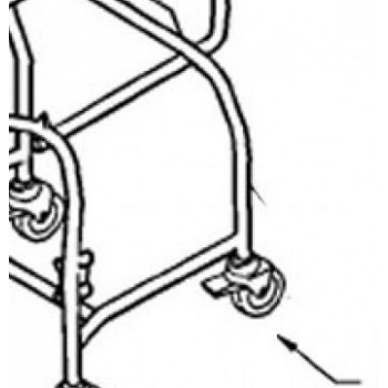 Oxford Ranger Rear Castor 100mm (Tente)