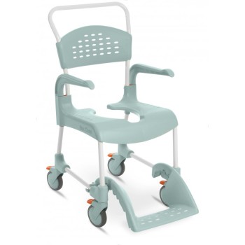 Etac Clean 49 cm Shower Commode with 4 Lockable Castors