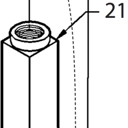 Oxford Square leadscrew tube