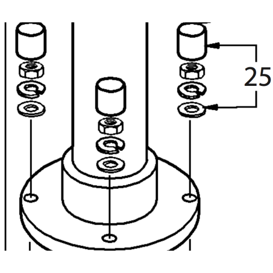 Oxford Column/Baseplate fixings