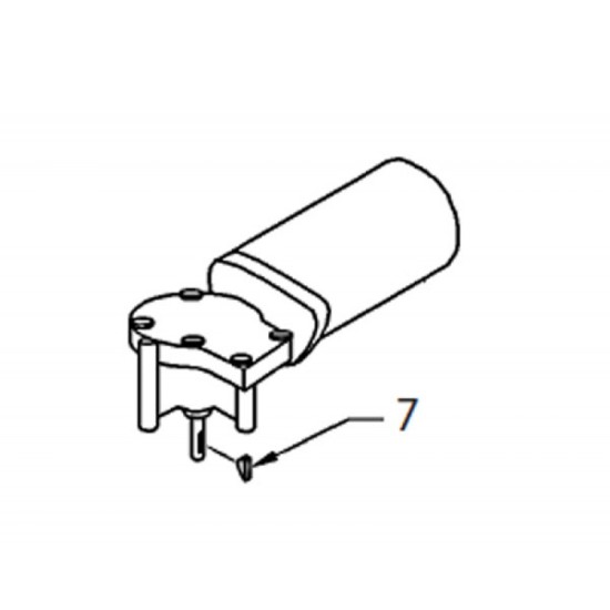 Oxford Woodruff Key - motor shaft