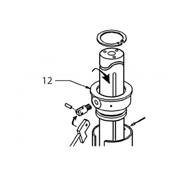 Oxford Mermaid Column Hub Assembly