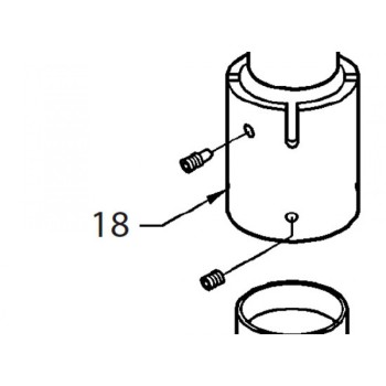 18 - Column collar (4 position)