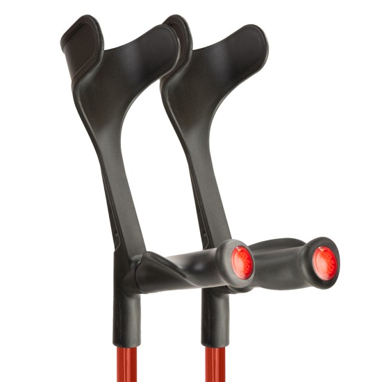 Flexyfoot Comfort Grip Open Cuff Crutches