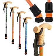 Flexyfoot Cork Handle Walking Stick