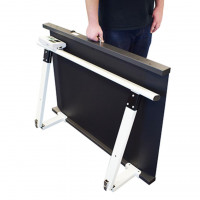 Marsden M-653 Wheelchair Scale with Folding Handrail