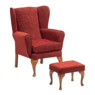 Queen Anne Fireside Chair