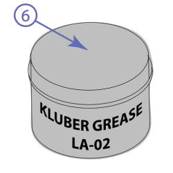 6 - Kluber Grease La-02 0.4 Kg 