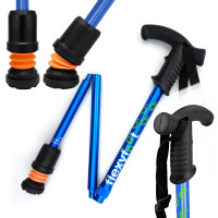 Flexyfoot Derby Handle Folding Walking Stick Flexyfoot Derby Handle Folding Walking Stick