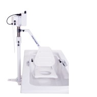 Mermaid Electric Bath Hoist with Commode Seat (Side Fit)