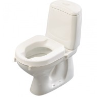 Etac Hi-Loo Toilet Seat with Brackets - 6 cm 