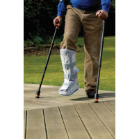 Flexyfoot Soft Grip Closed Cuff Double-Adjustable Crutches Flexyfoot Soft Grip Closed Cuff Double-Adjustable Crutches