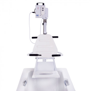 Mermaid Electric Bath Hoist with Commode Seat (End Fit)