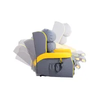 Repose Arden Bariatric Recliner Chair for Low-profile Posture Management tilt