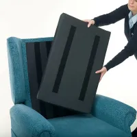 The Repose C-Air Bespoke Pressure Care Riser Recliner Chair for Increased Comfort - velcro