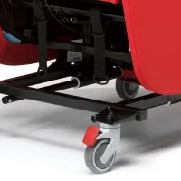 Repose Melrose Porter Reclining Chair for Advanced Tilt-in-Space Positioning - castors