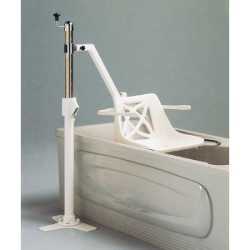 Mermaid Manual Bath Hoist with Standard Seat (Side Fit)