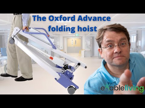 How to use the Oxford Advance folding hoist