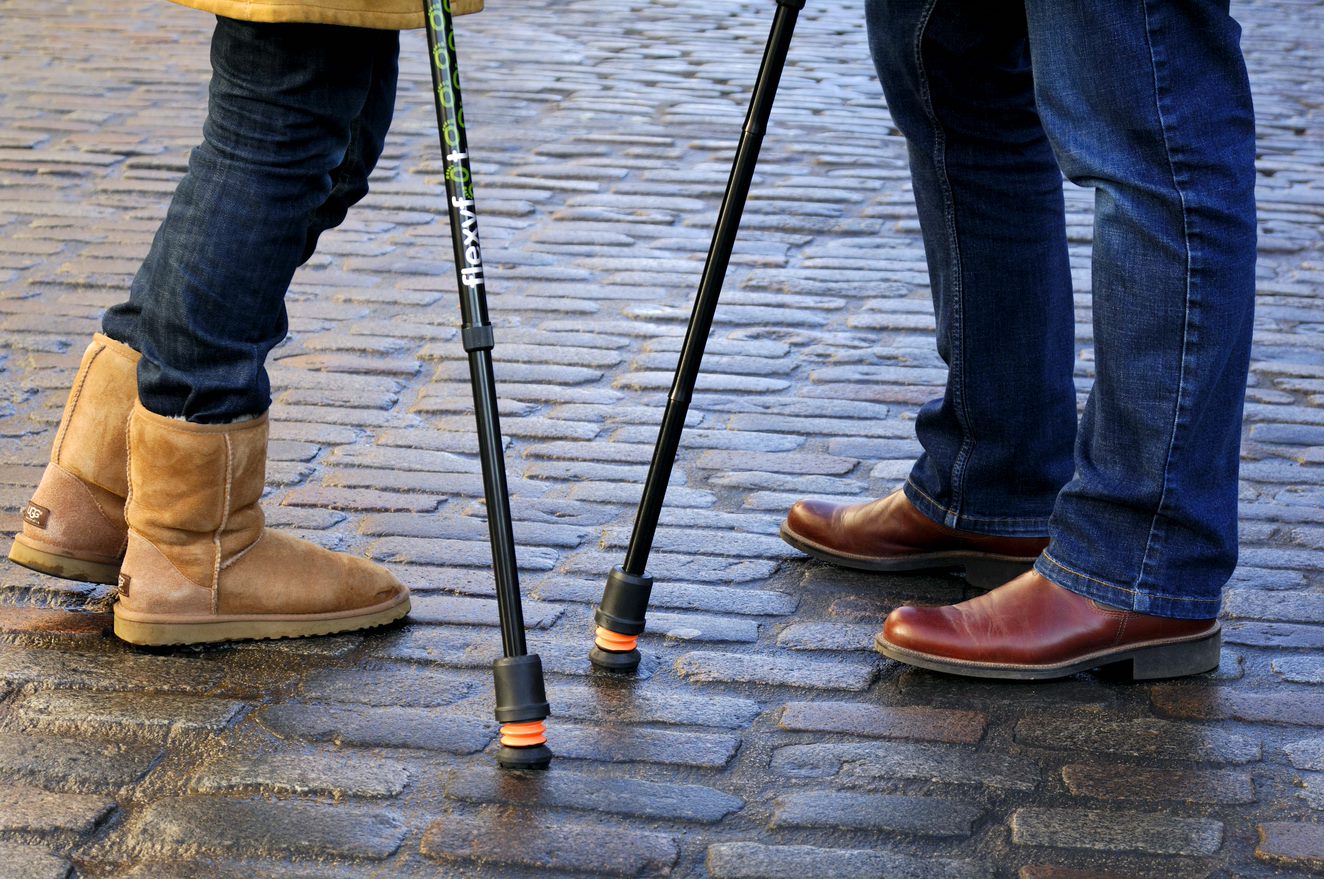 Flexyfoot Telescopic Walking Sticks